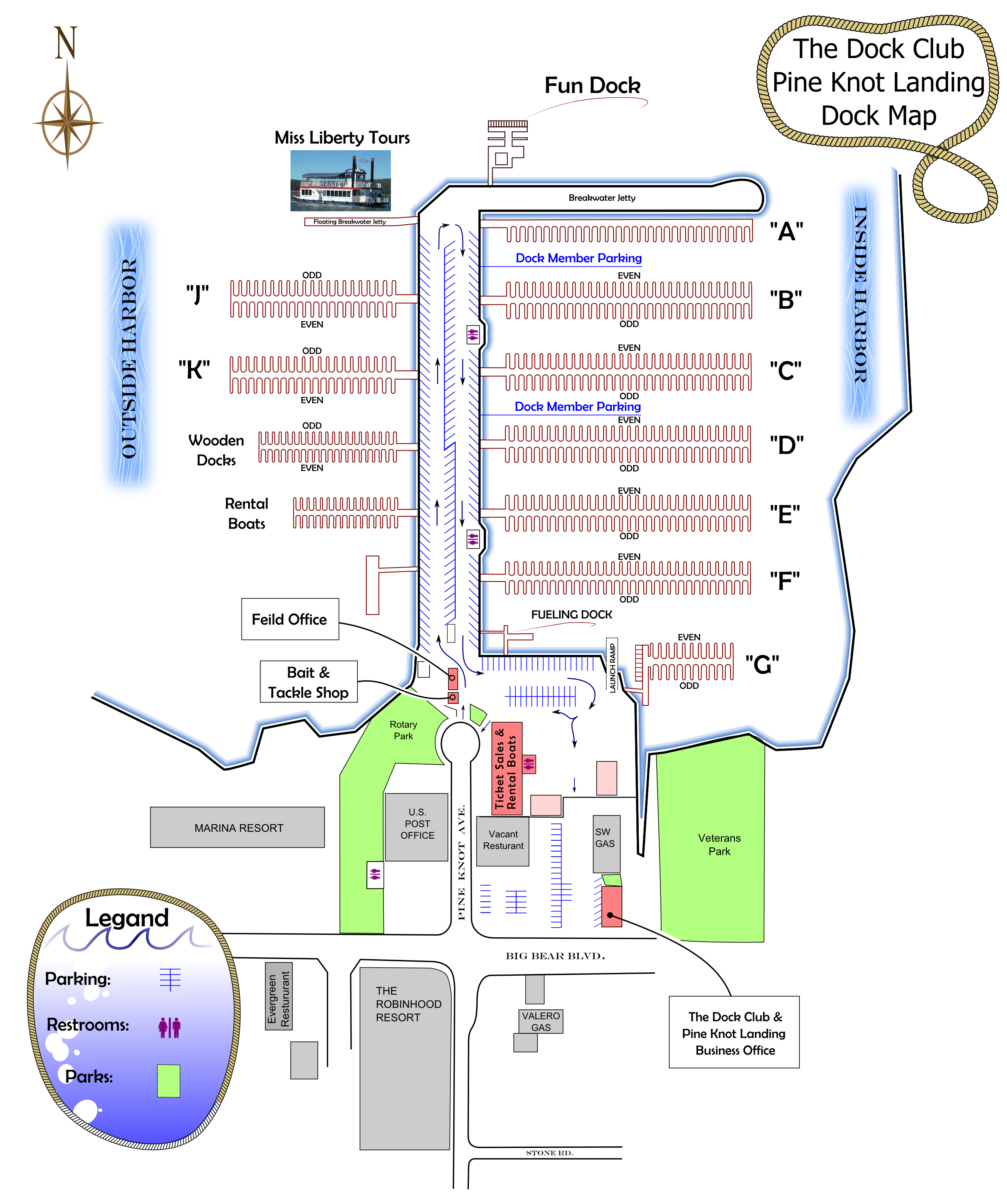 Contact Pine Knot Landing, LLC